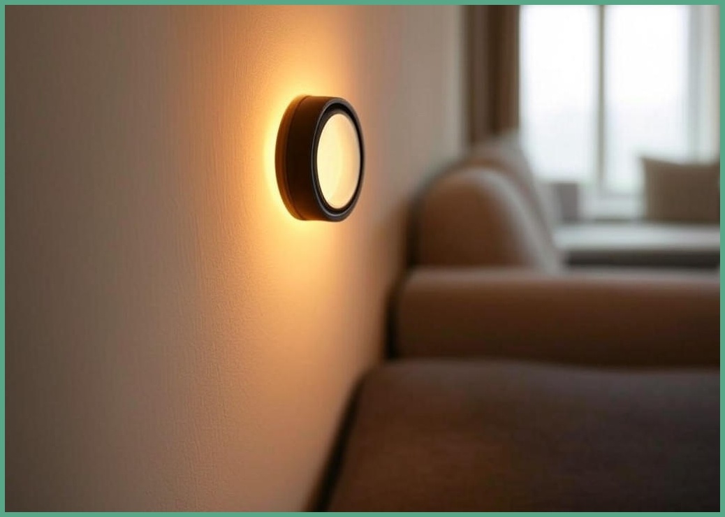 Aerolux 3색 LED 센서등 무드등 인체감지 USB 간편충전 인테리어 조명, 블랙