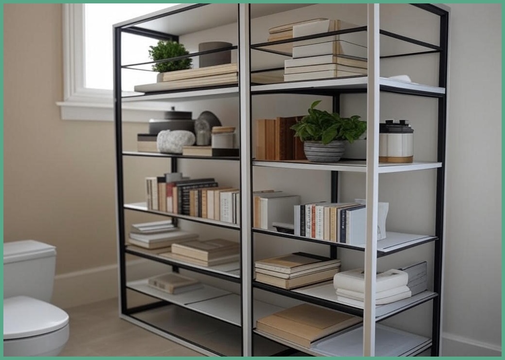 또또몰 무타공 욕실 다용도 이동식 코너 4단선반