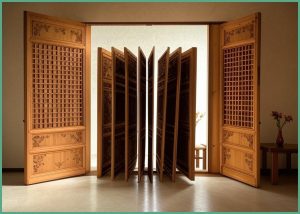 라온 벽면 무타공 자바라 커...