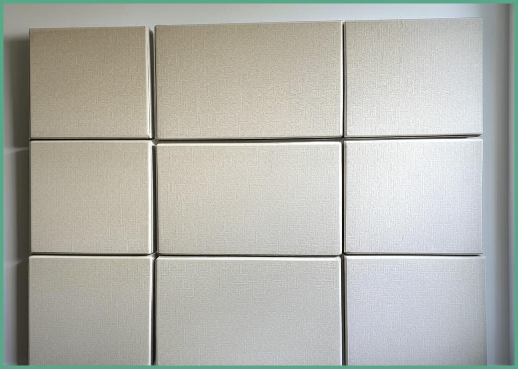 베라스코 인테리어 방음판 접착식 방음재 흡음재 30cm x 30cm, 베이지, 24개