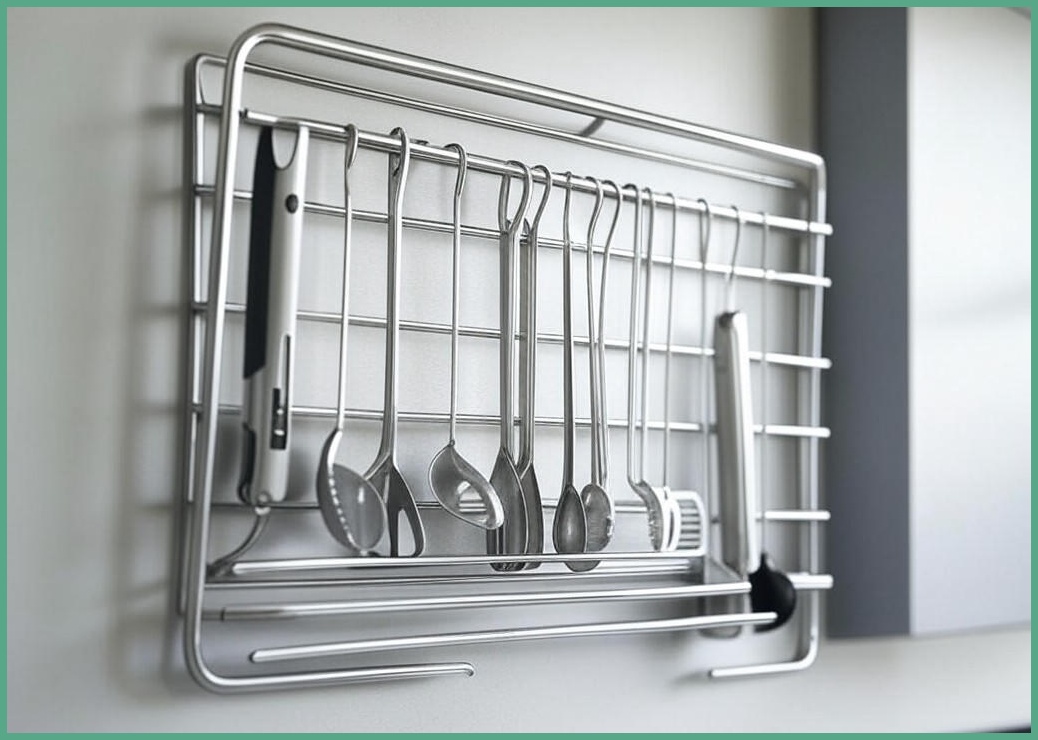 심플 모던 다용도 주방 도구걸이