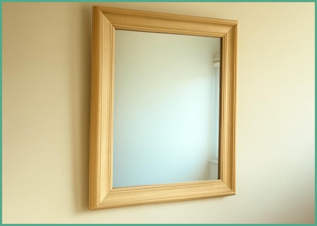 심플 벽걸이 거울