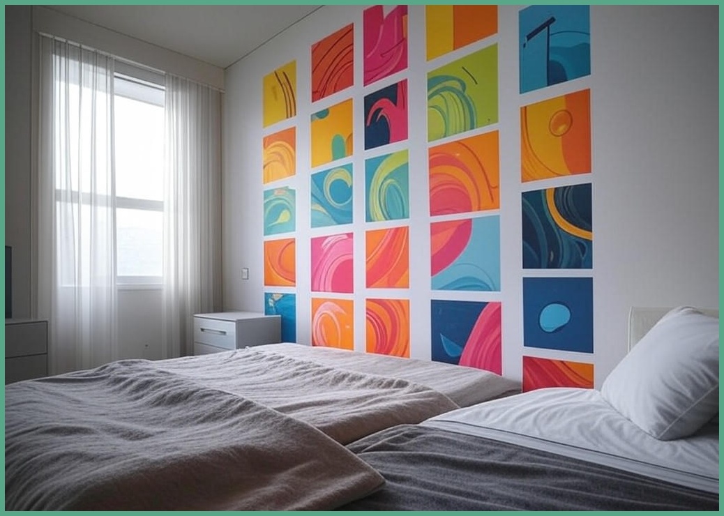 아이방 포인트 데코 벽 스티커 대형 세트 인테리어