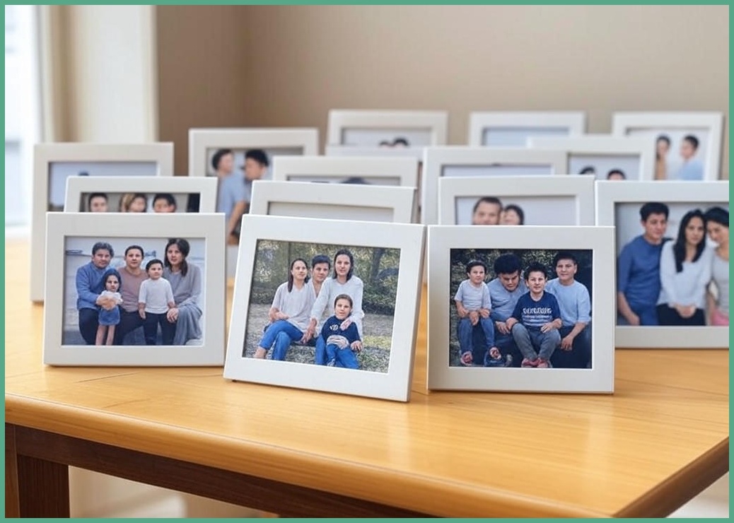 에이모노 포토프레임 10p 세트, 소호화이트