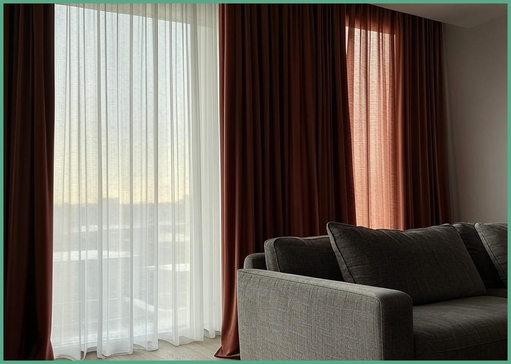 우아한클릭 방문커튼 가림막 가리개커튼 일체형 분리형 대 중 +봉 포함