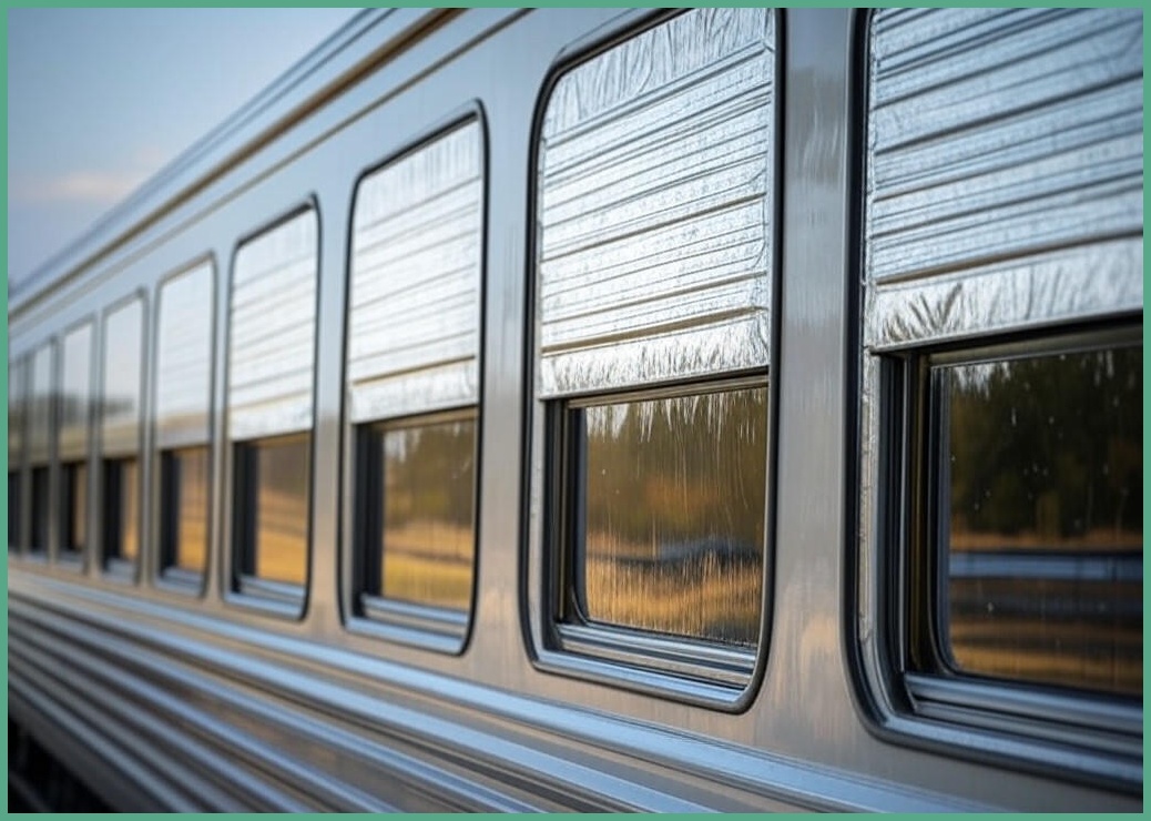 은인홈즈 열차단필름 단열필름 썬팅, 그레이 실버 - 이미지 1