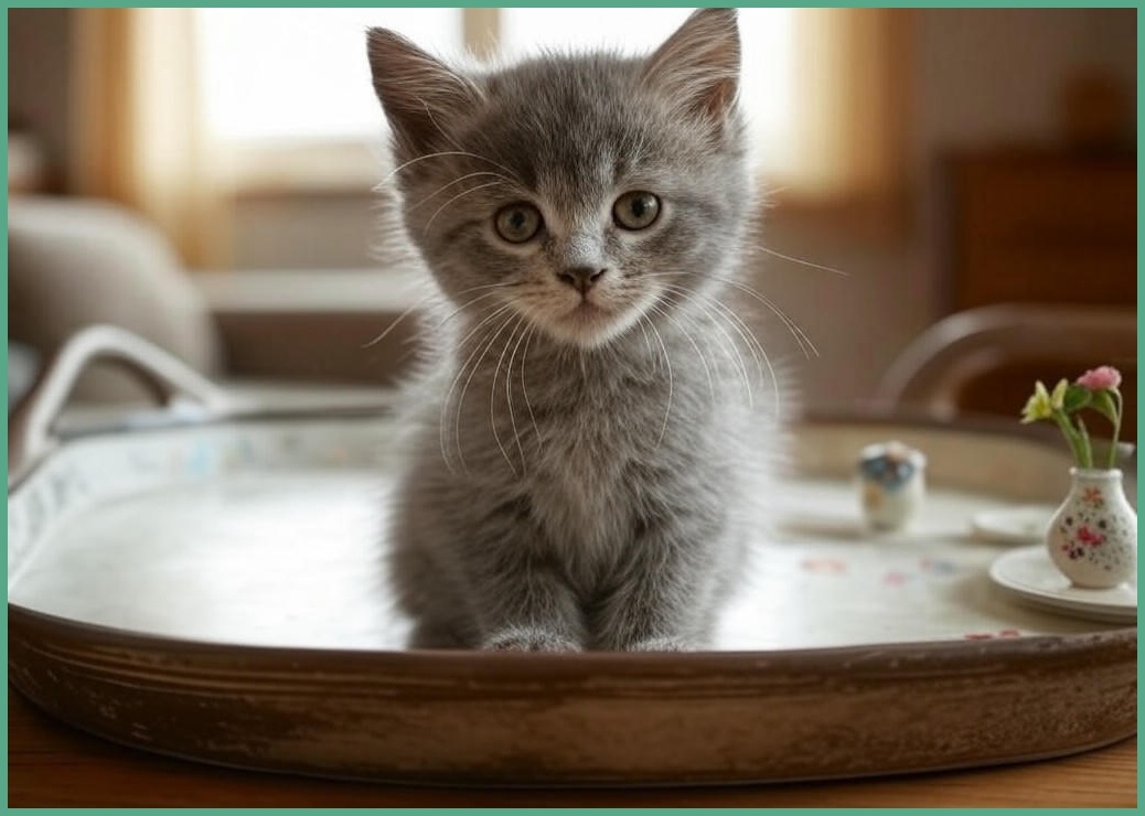 인테리어 소품 입벌린 귀여운 고양이 트레이 장식소품 수납 12