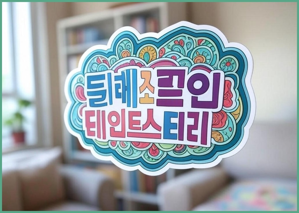 큐데코 셀프인테리어 포인트스티커