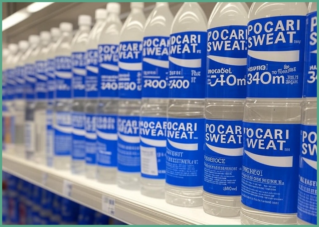 포카리스웨트 무라벨, 340ml, 20개